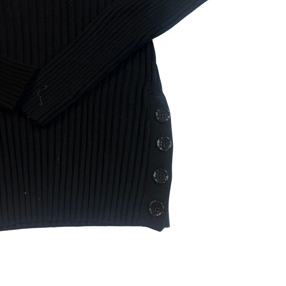 Hooked Up by IOT Sweater Juniors XL Rib Knit Preppy Classic Academic V Neck Top - Picture 5 of 13